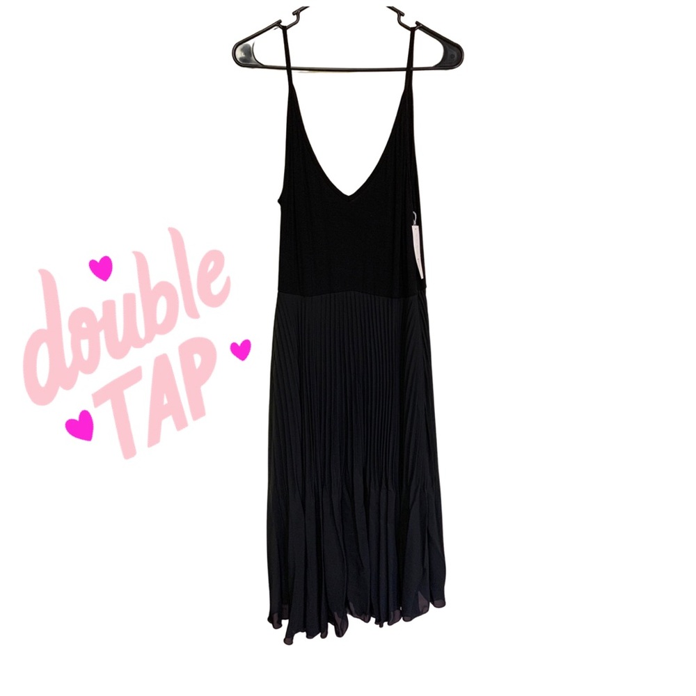 Elegant Black Dress with Ruffles